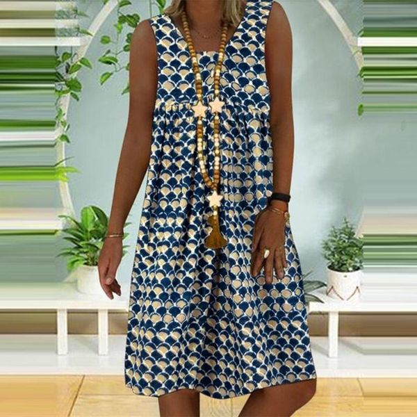 casual dresses 2021 vintage dress women ethnic style printed stitched v-neck sleeveless vest knee- length loose vestido de mulher, Black;gray
casual dresses 2021 vintage dress women ethnic style printed stitched v-neck sleeveless vest knee- length loose vestido de mulher, Black;gray