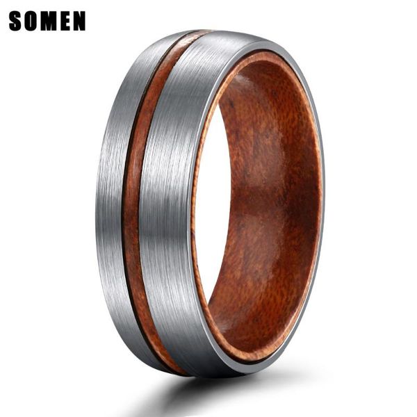 wedding rings 8mm silver color vintage wood groove and inner design titanium ring men bands couple christmas gifts bague femme, Slivery;golden
wedding rings 8mm silver color vintage wood groove and inner design titanium ring men bands couple christmas gifts bague femme, Slivery;golden