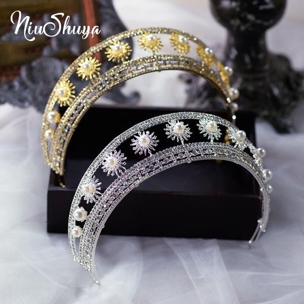 hair clips & barrettes niushuya fashion pearl crystal headband sun flower rhinestone tiaras crowns for wedding head accessories women orname, Golden;silver
hair clips & barrettes niushuya fashion pearl crystal headband sun flower rhinestone tiaras crowns for wedding head accessories women orname, Golden;silver