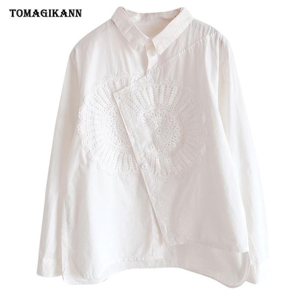 asymmetric white women blouse 2021 autumn crochet long sleeve cotton shirt turn down collar ladies solid chic blusas women's blouses &
asymmetric white women blouse 2021 autumn crochet long sleeve cotton shirt turn down collar ladies solid chic blusas women's blouses &