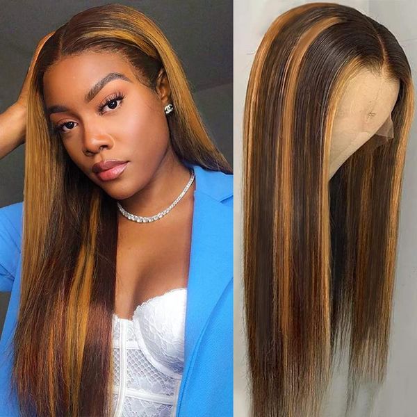 lace wigs hd transparent 4/30 highlight straight front wig 220% frontal human hair 13x4 preplucked natural hairline wingirl, Black;brown
lace wigs hd transparent 4/30 highlight straight front wig 220% frontal human hair 13x4 preplucked natural hairline wingirl, Black;brown
