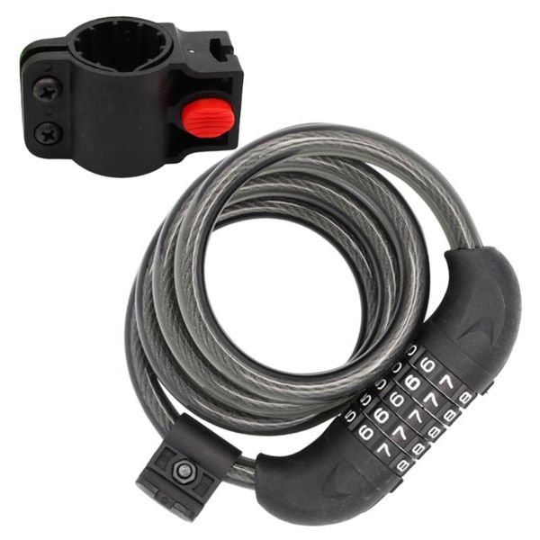 bike locks 1pc high 5 digit steel wire motorbike code lock anti-theft cable spiral (black, area
bike locks 1pc high 5 digit steel wire motorbike code lock anti-theft cable spiral (black, area