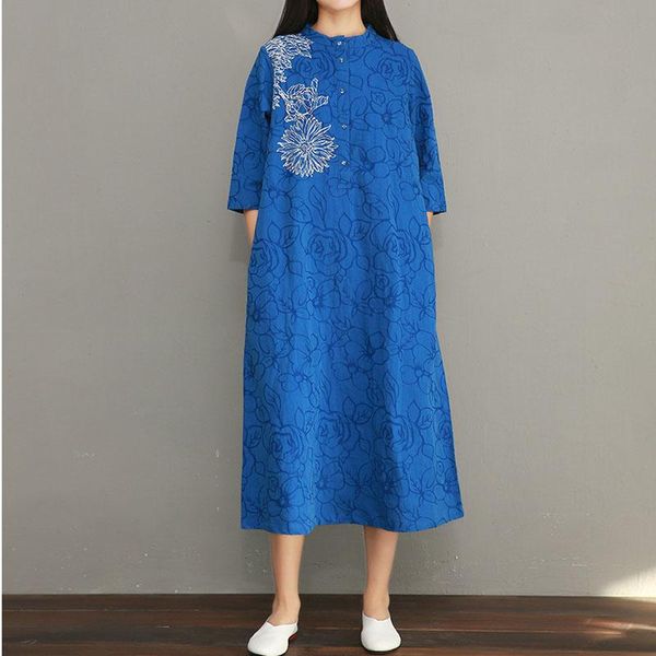 party dresses nini wonderland summer 2021 print cotton linen vintage retro dress women half sleeve loose printing nation style, White;black
party dresses nini wonderland summer 2021 print cotton linen vintage retro dress women half sleeve loose printing nation style, White;black