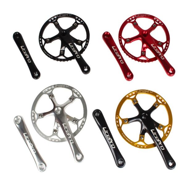bike heels & chainwheels single speed crankset + 45t-58t chainring 170mm crankarm 130 bcd crank set for road mountain bicycle folding f
bike heels & chainwheels single speed crankset + 45t-58t chainring 170mm crankarm 130 bcd crank set for road mountain bicycle folding f