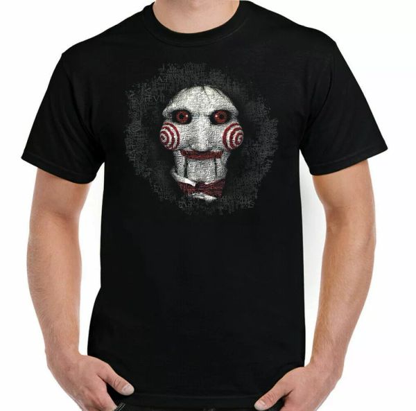 säge t-shirt, herren puzzle maske halloween horrorfilm t-shirt scary, White;black
säge t-shirt, herren puzzle maske halloween horrorfilm t-shirt scary, White;black