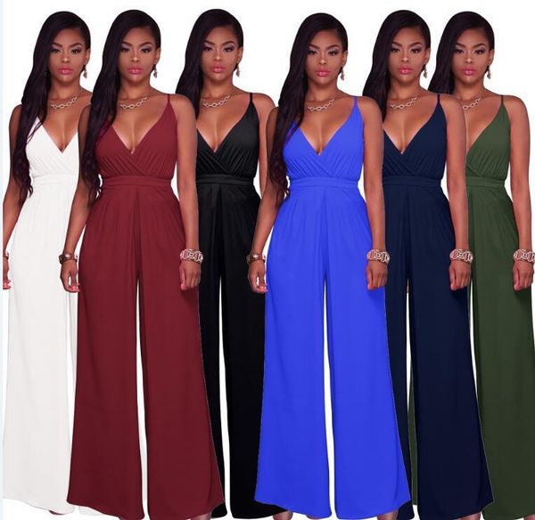 women's pants & capris europe and america dress fashion selling camisole solid color wide-leg slim fit onesie summer, Black;white
women's pants & capris europe and america dress fashion selling camisole solid color wide-leg slim fit onesie summer, Black;white