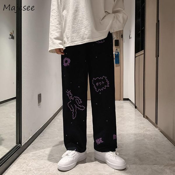 men's pants men casual straight loose wide leg ankle length summer safari style harajuku printed trousers hip-hop brand male ins chic, Black
men's pants men casual straight loose wide leg ankle length summer safari style harajuku printed trousers hip-hop brand male ins chic, Black