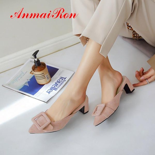 slippers anmairon 2021 summer arrival flock high heel solid outside women elegant 3 colors shoes size 34-43 ly1755, Black
slippers anmairon 2021 summer arrival flock high heel solid outside women elegant 3 colors shoes size 34-43 ly1755, Black