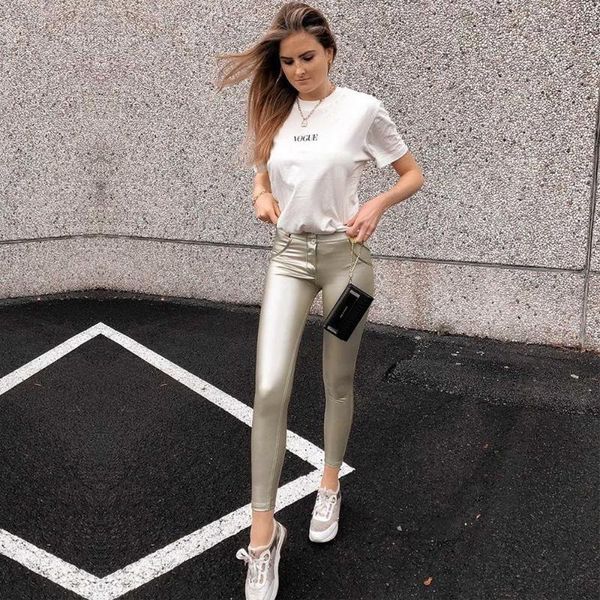 melody ladies leather look jeans gold stretch leather pants pu skinny trousers fleece lined leggings new look woman pants, Black;white
melody ladies leather look jeans gold stretch leather pants pu skinny trousers fleece lined leggings new look woman pants, Black;white