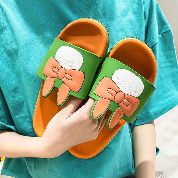 slippers 2021 summer cute bowknot women's korean soft-soled non-slip beach shoes indoor household sandals, Black
slippers 2021 summer cute bowknot women's korean soft-soled non-slip beach shoes indoor household sandals, Black