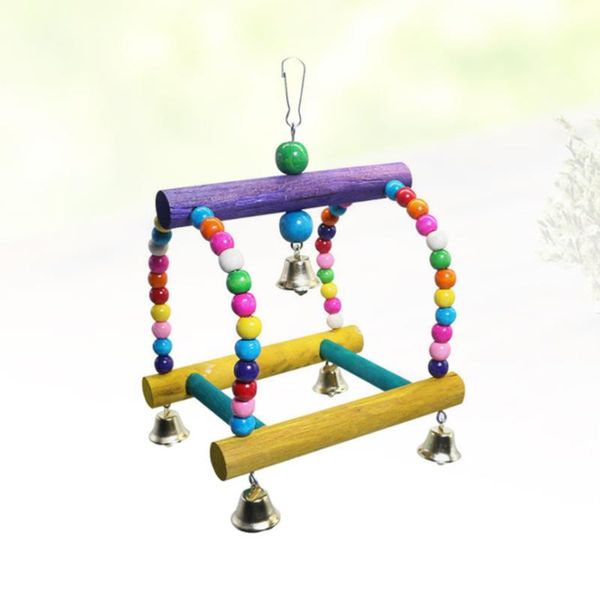 other bird supplies pet parrot playing bite chewing pendant rings toys (random color)
other bird supplies pet parrot playing bite chewing pendant rings toys (random color)