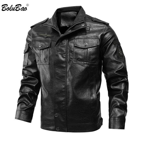 men's fur & faux bolubao fashion pu leather jackets men quality brand thick bomber jacket lapel personality coat, Black
men's fur & faux bolubao fashion pu leather jackets men quality brand thick bomber jacket lapel personality coat, Black