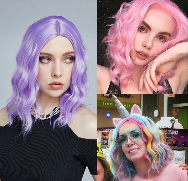 water wave synthetic cosplay wig simulation human hair wigs 12 inches perruques in 8 colors rxd02, Black
water wave synthetic cosplay wig simulation human hair wigs 12 inches perruques in 8 colors rxd02, Black