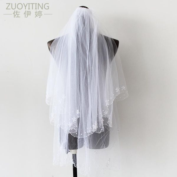 bridal veils zuoyiting 2021 wedding veil 2 layer handmade beaded crescent edge accessories white color, Black
bridal veils zuoyiting 2021 wedding veil 2 layer handmade beaded crescent edge accessories white color, Black