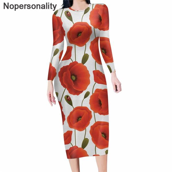 nopersonality women elegant one-piece poppy flower print lady's bodycon midi pencil dress autumn casual long sleeve dresses, Black;gray
nopersonality women elegant one-piece poppy flower print lady's bodycon midi pencil dress autumn casual long sleeve dresses, Black;gray