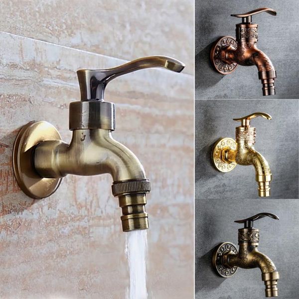 wall mount faucet retro brass washing machine mop small tap antique dragon carved decorative outdoor garden bibcock bathroom sink faucets 
wall mount faucet retro brass washing machine mop small tap antique dragon carved decorative outdoor garden bibcock bathroom sink faucets