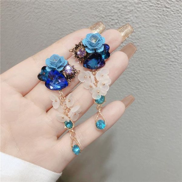 dangle & chandelier vintage cute flower drop earrings fashion woman long heart lovely girls trendy accessories, Silver
dangle & chandelier vintage cute flower drop earrings fashion woman long heart lovely girls trendy accessories, Silver