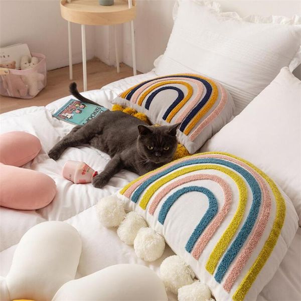 pillow little daisy shaped cartoon rainbow plush cushion sofa waist doll home decoration soft upholstered ornaments
pillow little daisy shaped cartoon rainbow plush cushion sofa waist doll home decoration soft upholstered ornaments