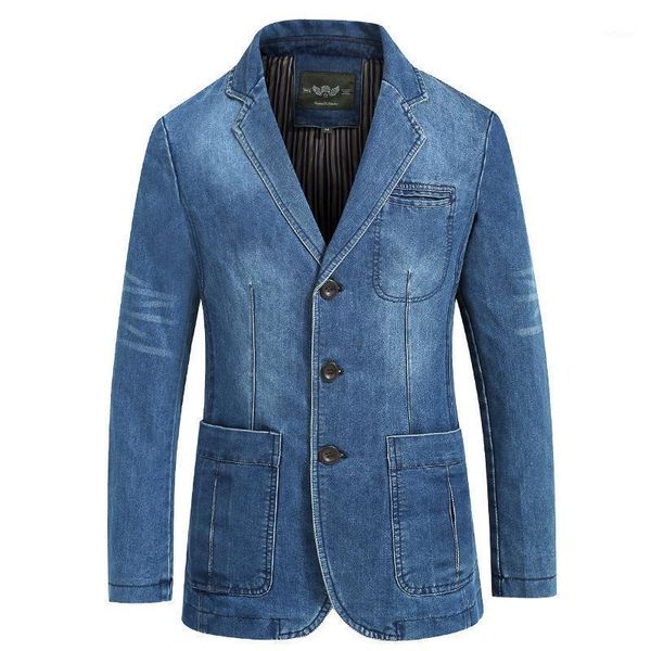men's jackets 2021 cotton denim suit men casual solid color lapel single breasted jeans coat autumn slim fit quality mens, Black;brown
men's jackets 2021 cotton denim suit men casual solid color lapel single breasted jeans coat autumn slim fit quality mens, Black;brown