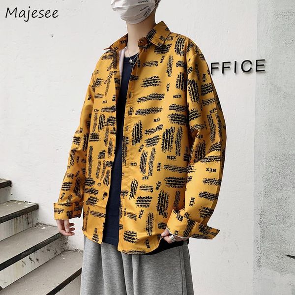 men's casual shirts men print long sleeve harajuku high street males shirt thin spring summer loose bf stylish outwear xxl button-up, White;black
men's casual shirts men print long sleeve harajuku high street males shirt thin spring summer loose bf stylish outwear xxl button-up, White;black