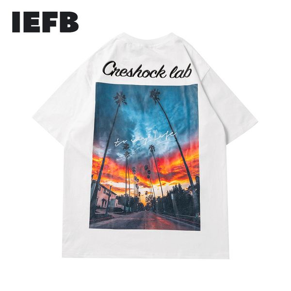 iefb landscape back printed short sleeve t-shirt men's summer round neck streetwaer trend loose causal tee 9y7490 210524, White;black
iefb landscape back printed short sleeve t-shirt men's summer round neck streetwaer trend loose causal tee 9y7490 210524, White;black