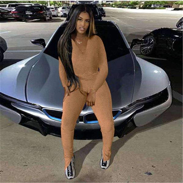 women solid color tracksuits fashion trend v-neck long sleeve high waist pants sports suits female autumn casual fitness slim 2pcs sets, Gray
women solid color tracksuits fashion trend v-neck long sleeve high waist pants sports suits female autumn casual fitness slim 2pcs sets, Gray