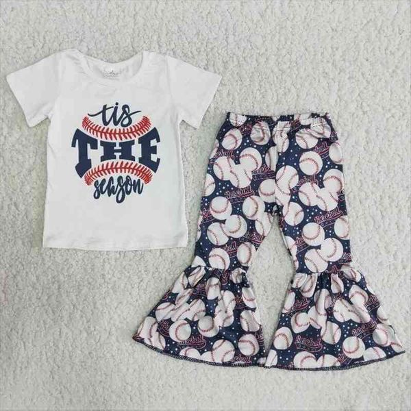 wholesale baby girl boutique softball clothes cross white short sleeve shirt navy blue bells baseball pants children set kids
wholesale baby girl boutique softball clothes cross white short sleeve shirt navy blue bells baseball pants children set kids