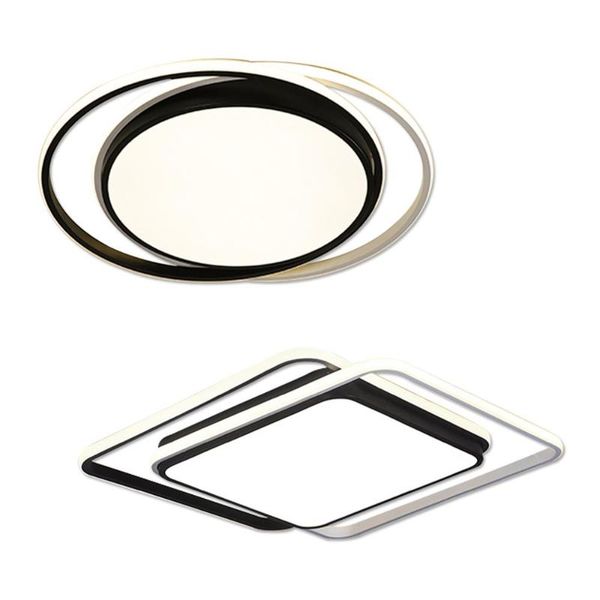ceiling lights modern led lamp for living room bedroom study white black color surface mounted deco ac220v
ceiling lights modern led lamp for living room bedroom study white black color surface mounted deco ac220v