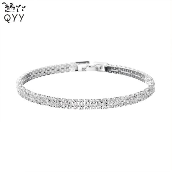 korean fashion bridal bracelet claw chain double row sparkle diamond hand women's jewelry bracelet, Black
korean fashion bridal bracelet claw chain double row sparkle diamond hand women's jewelry bracelet, Black