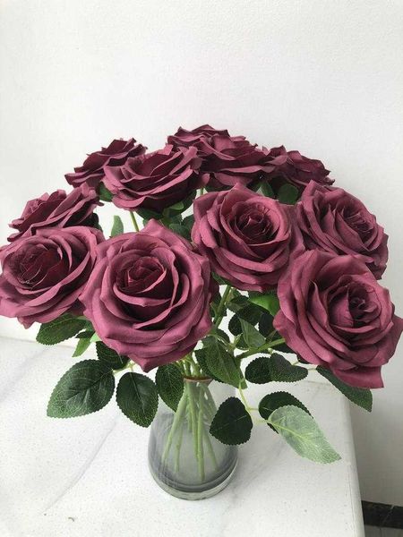decorative flowers & wreaths 10pcs cinnamon rose artificial roses long stem silk 45cm fake stems for wedding home party decoration
decorative flowers & wreaths 10pcs cinnamon rose artificial roses long stem silk 45cm fake stems for wedding home party decoration