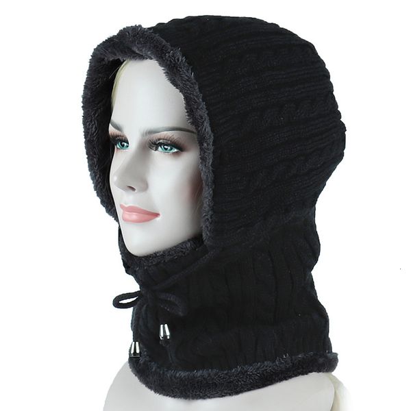 wide brim hats ozyc winter knitted hat beanie men scarf skullies beanies for women caps gorras bonnet mask brand h6sx, Blue;gray 
wide brim hats ozyc winter knitted hat beanie men scarf skullies beanies for women caps gorras bonnet mask brand h6sx, Blue;gray