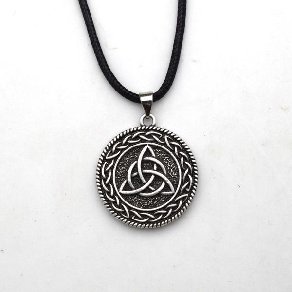 pendant necklaces scottish irish triangle knot necklace wiccan witch jewelry, Silver
pendant necklaces scottish irish triangle knot necklace wiccan witch jewelry, Silver