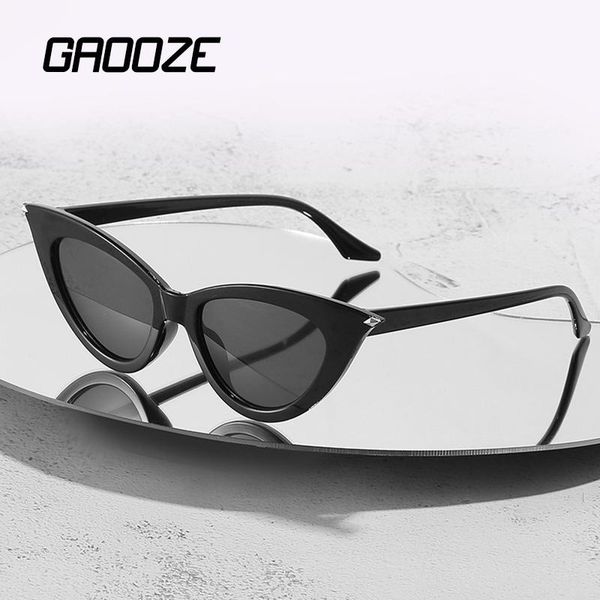 sunglasses gaooze small frame cat eye for women 2021 brand designer retro streamline luxury un glasses yj020, White;black
sunglasses gaooze small frame cat eye for women 2021 brand designer retro streamline luxury un glasses yj020, White;black