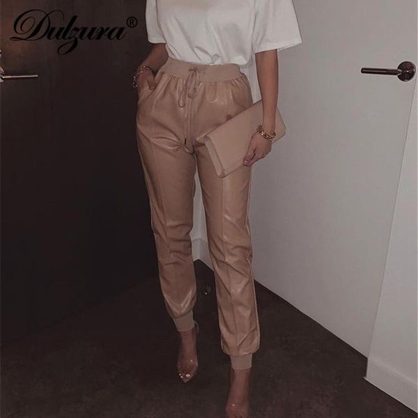 dulzura pu patchwork women fake leather pants high waist jogger sweatpants streetwear 2021 autumn winter club casual trousers women's &, Black;white
dulzura pu patchwork women fake leather pants high waist jogger sweatpants streetwear 2021 autumn winter club casual trousers women's &, Black;white