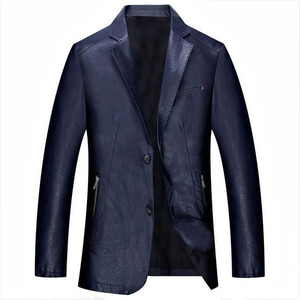 men's fur & faux business leather jacket men coats brand quality pu outerwear mens jackets male streetwear casual overcoat, Black
men's fur & faux business leather jacket men coats brand quality pu outerwear mens jackets male streetwear casual overcoat, Black