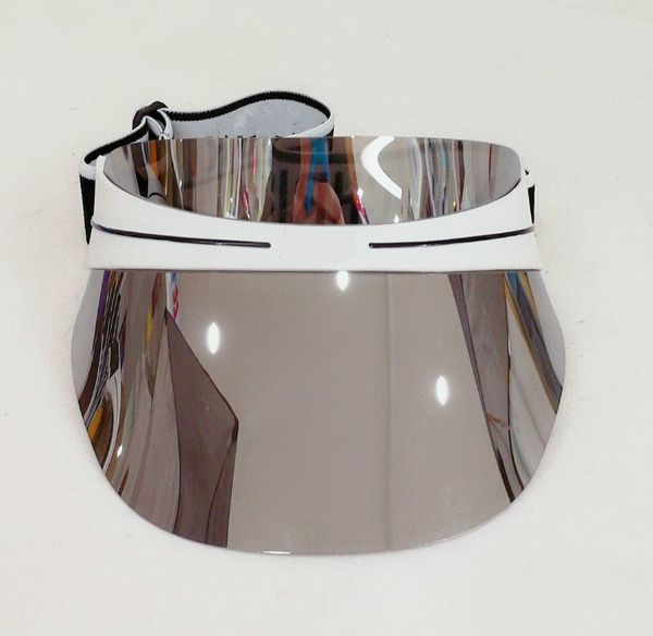 2021 designer hat woman sun hat transparent pc dazzle color gradient sunglasses brand hat adjustable size 56-62cm, Blue;gray
2021 designer hat woman sun hat transparent pc dazzle color gradient sunglasses brand hat adjustable size 56-62cm, Blue;gray