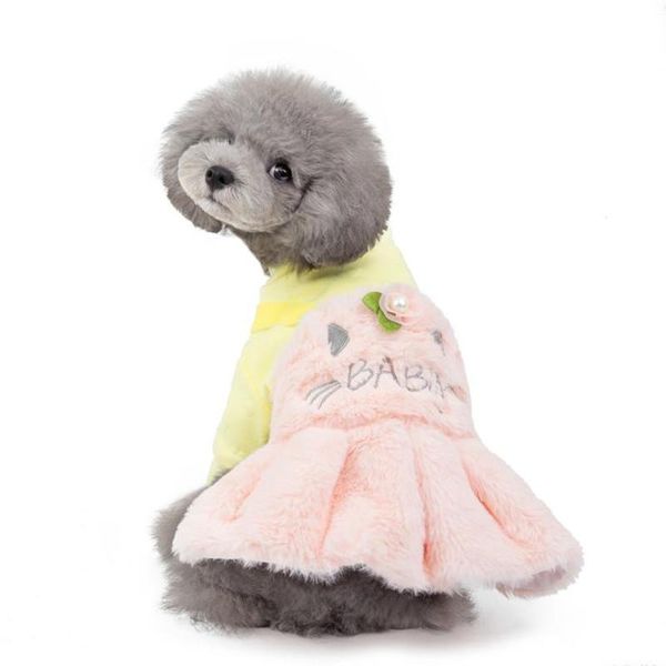 dog apparel a fluffy skirt for winter, lovely little cotton padded clothes, cat and can keep warm in bed, autumn pet
dog apparel a fluffy skirt for winter, lovely little cotton padded clothes, cat and can keep warm in bed, autumn pet