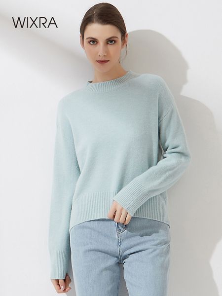 wixra women mo ne sweater autumn winter new thi long sleeve loose pull jumper female basic all match top, Black
wixra women mo ne sweater autumn winter new thi long sleeve loose pull jumper female basic all match top, Black