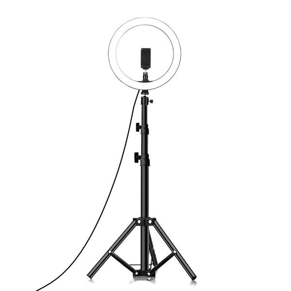 flash heads 26cm studio live led ring light+non-slip phone holder+120cm foldable tripod kit for selfie light beauty pograph
flash heads 26cm studio live led ring light+non-slip phone holder+120cm foldable tripod kit for selfie light beauty pograph