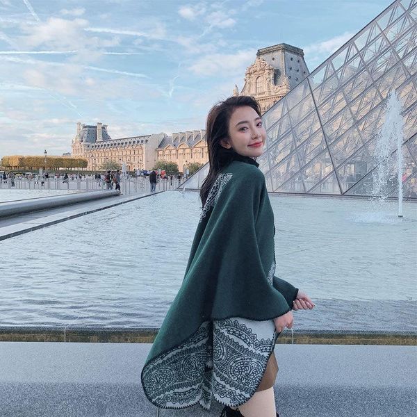 scarves occident women winter shawl and wraps thick warm blanket scarf oversize black ponchos capes striped tassel echarpe, Blue;gray
scarves occident women winter shawl and wraps thick warm blanket scarf oversize black ponchos capes striped tassel echarpe, Blue;gray