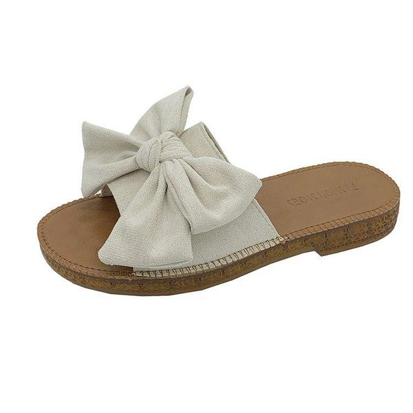 slippers 2021 summer women bow-knot female fashion soft soled slides ladies casual outside beach flats, Black
slippers 2021 summer women bow-knot female fashion soft soled slides ladies casual outside beach flats, Black
