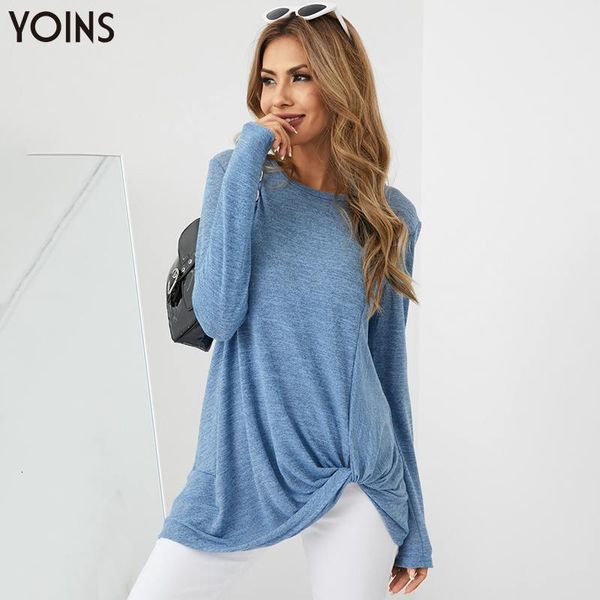 jacket yoins women casual long sleeve shirt 2021 spring loose round neck autumn fashion solid blouses irregular hem blue blusas, Black;brown
jacket yoins women casual long sleeve shirt 2021 spring loose round neck autumn fashion solid blouses irregular hem blue blusas, Black;brown