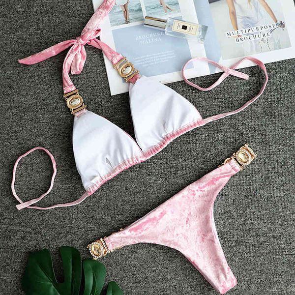 crystal diamond veet 2021 female bandeau swimsuit women brazilian swimwear thong bikini set halter bathing suitby
crystal diamond veet 2021 female bandeau swimsuit women brazilian swimwear thong bikini set halter bathing suitby