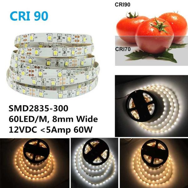 strips dc12v 5meter dimmable smd2835 60leds per meter 8mm width 1000lm non-waterproof flexible tape led
strips dc12v 5meter dimmable smd2835 60leds per meter 8mm width 1000lm non-waterproof flexible tape led