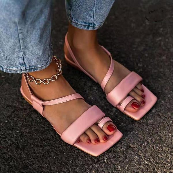 sandals 2021 women thong ankle strap female square toe solid fashion summer outside beach flat ladies casual shoes big size, Black
sandals 2021 women thong ankle strap female square toe solid fashion summer outside beach flat ladies casual shoes big size, Black