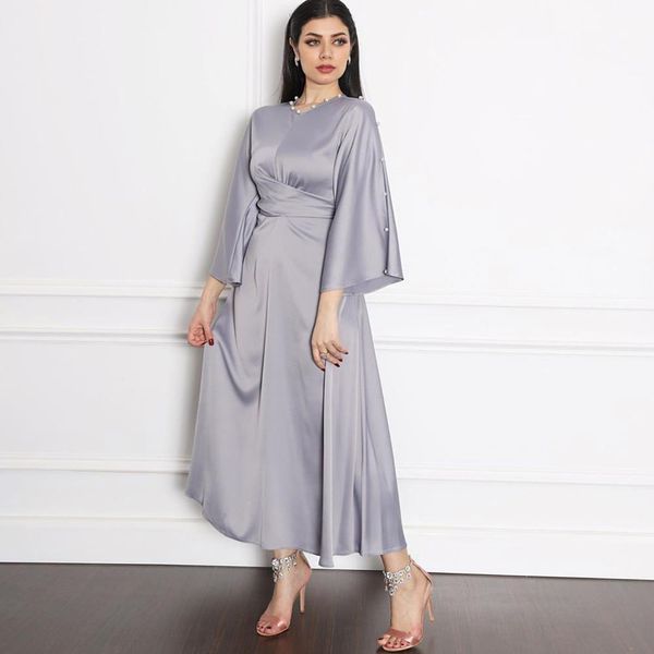 soft satin maxi dress for womens women grey dubai arabic quality kaftan abayas fashion muslim self belted robe fall, Black;gray
soft satin maxi dress for womens women grey dubai arabic quality kaftan abayas fashion muslim self belted robe fall, Black;gray