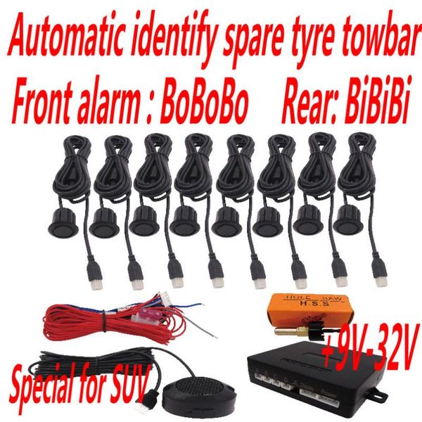 car rear view cameras& parking sensors 8 buzzer suv ,station wagon,pickup trucks sensor with learning function for spare tire or tow-bar
car rear view cameras& parking sensors 8 buzzer suv ,station wagon,pickup trucks sensor with learning function for spare tire or tow-bar