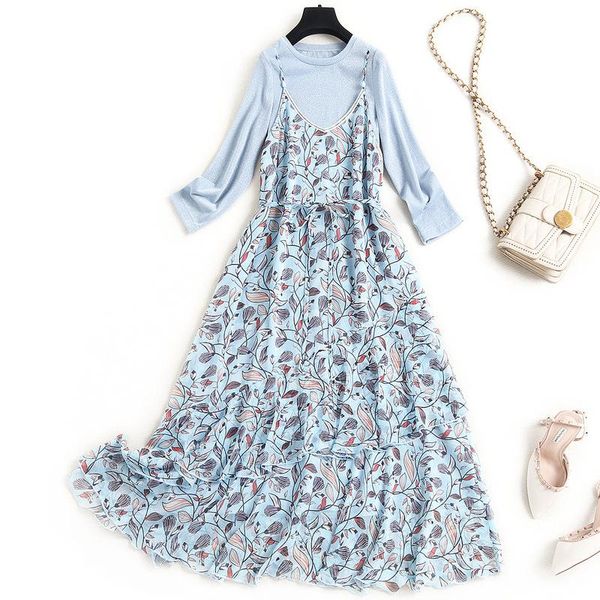 casual dresses women girls plus size chiffon dress and t-shirts two piece set 2021 spring summer spaghetti strap, Black;gray
casual dresses women girls plus size chiffon dress and t-shirts two piece set 2021 spring summer spaghetti strap, Black;gray