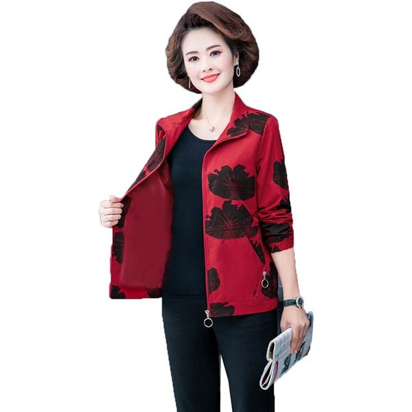 women's jackets middle-aged elderly mother's coat spring autumn short jacket oversized long sleeve printed casual 5xl w409, Black;brown
women's jackets middle-aged elderly mother's coat spring autumn short jacket oversized long sleeve printed casual 5xl w409, Black;brown