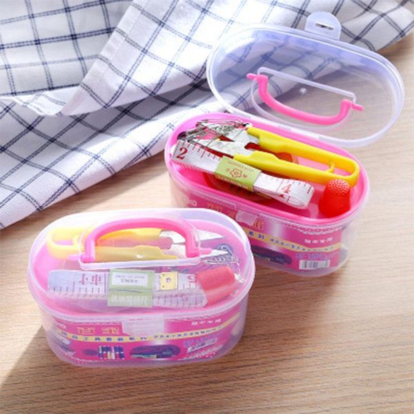 storage boxes & bins creative plastic sewing kit and multi-function home life outdoor traveling clothing suit
storage boxes & bins creative plastic sewing kit and multi-function home life outdoor traveling clothing suit